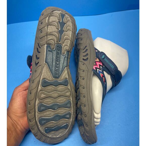 Skechers Reggae Trailway Sandals Women's Sz 9 Colorful Outdoor Strappy Slide - Picture 6 of 11